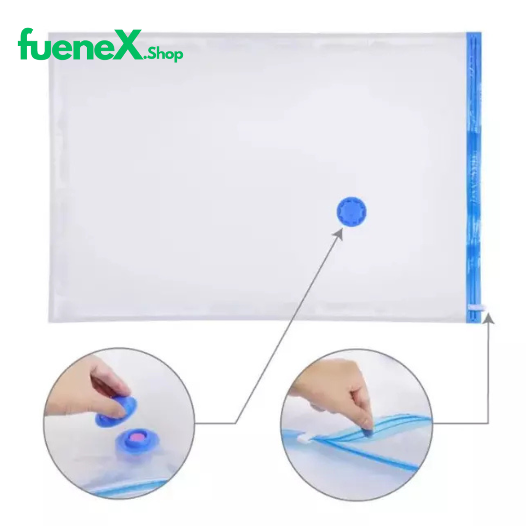 Pack de Bolsas al Vacío (5X1) + Bomba Manual