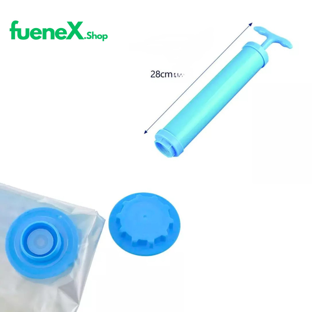 Pack de Bolsas al Vacío (5X1) + Bomba Manual