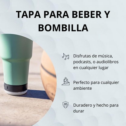 Lelong Smart Bottle 900ml – Termo con Parlante Bluetooth