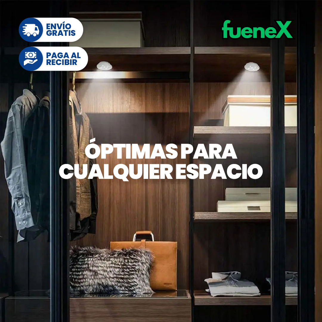 LUZ LED INALÁMBRICA CON CONTROL REMOTO