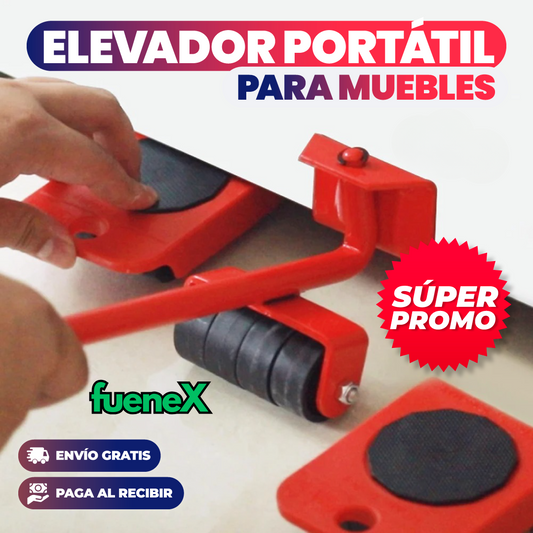 ELEVADOR PORTÁTIL PARA MUEBLES PESADOS